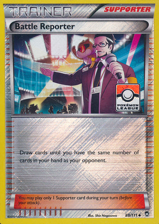 Battle Reporter (88/111) (League Promo) [XY: Furious Fists] - Pokémon - Card Brawlers | Quebec | Canada |