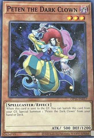 Peten the Dark Clown [OP16-EN017] Common - Yu-Gi-Oh! - Card Brawlers | Quebec | Canada |