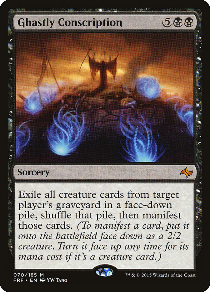 Ghastly Conscription [Fate Reforged] - Magic: The Gathering - Card Brawlers | Quebec | Canada |