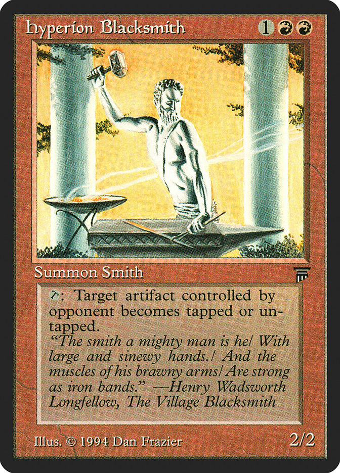 Hyperion Blacksmith [Legends] - Magic: The Gathering - Card Brawlers | Quebec | Canada |
