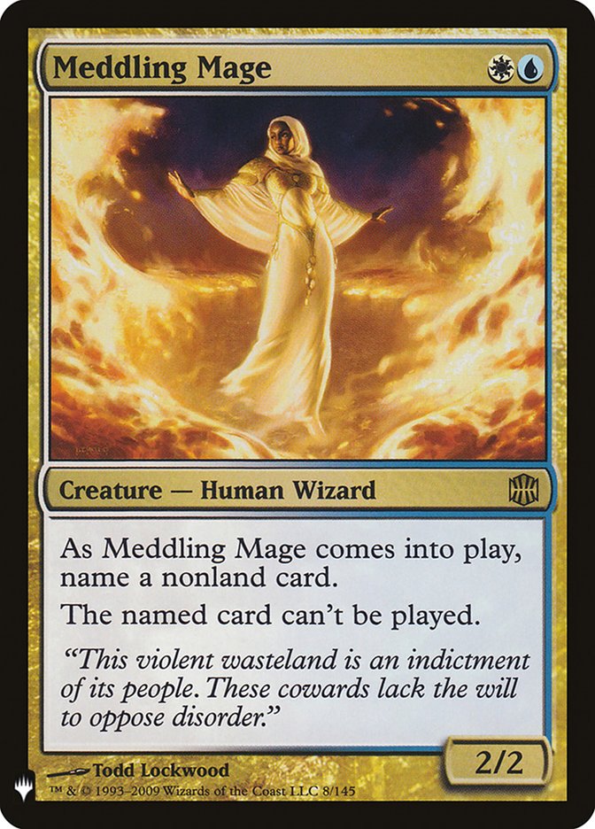 Meddling Mage [Mystery Booster] - Magic: The Gathering - Card Brawlers | Quebec | Canada |