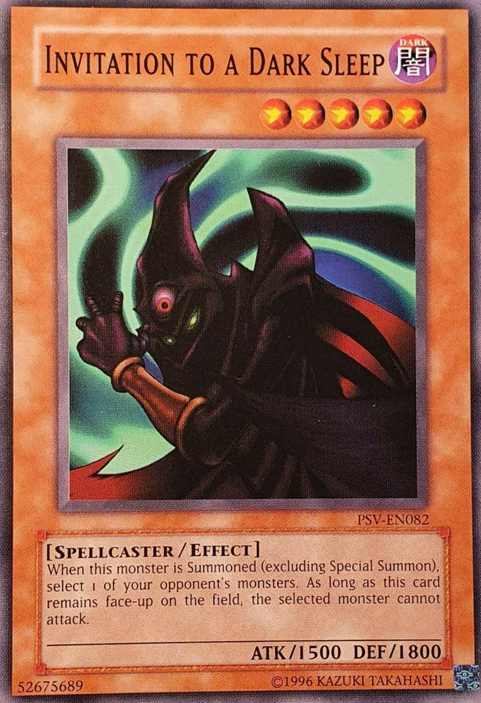 Invitation to a Dark Sleep [PSV-EN082] Common - Yu-Gi-Oh! - Card Brawlers | Quebec | Canada |