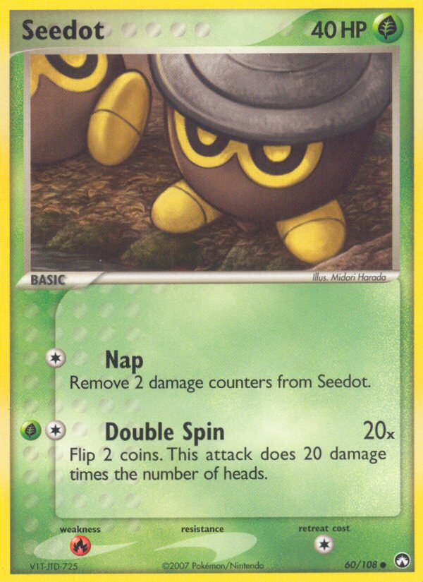 Seedot (60/108) [EX: Power Keepers] - Pokémon - Card Brawlers | Quebec | Canada |