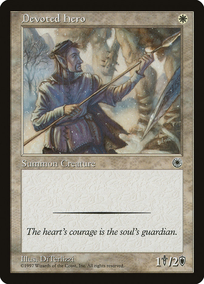 Devoted Hero [Portal] - Magic: The Gathering - Card Brawlers | Quebec | Canada |