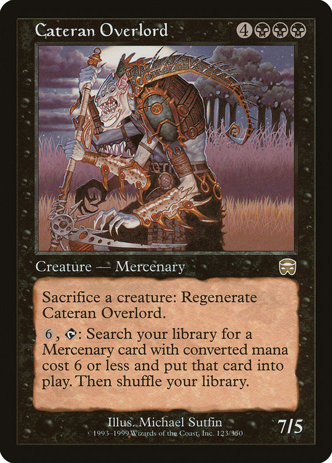 Cateran Overlord [Mercadian Masques] - Magic: The Gathering - Card Brawlers | Quebec | Canada |