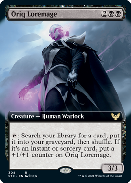 Oriq Loremage (Extended Art) [Strixhaven: School of Mages] - Magic: The Gathering - Card Brawlers | Quebec | Canada |