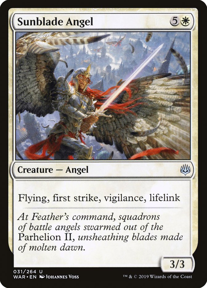 Sunblade Angel [War of the Spark] - Magic: The Gathering - Card Brawlers | Quebec | Canada |