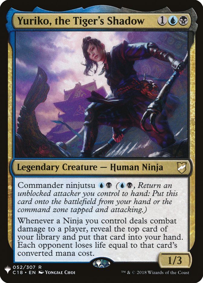 Yuriko, the Tiger's Shadow [The List] - Magic: The Gathering - Card Brawlers | Quebec | Canada |