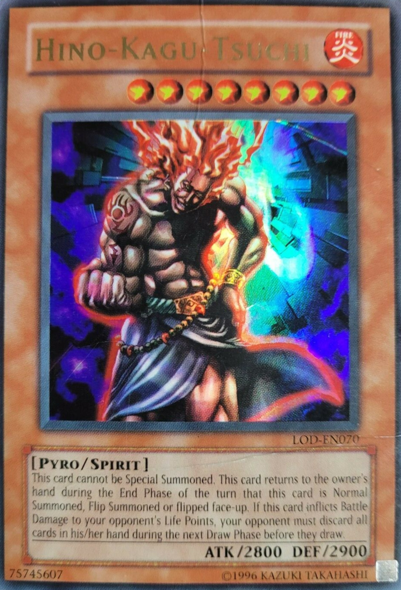 Hino-Kagu-Tsuchi [LOD-EN070] Ultra Rare - Yu-Gi-Oh! - Card Brawlers | Quebec | Canada |