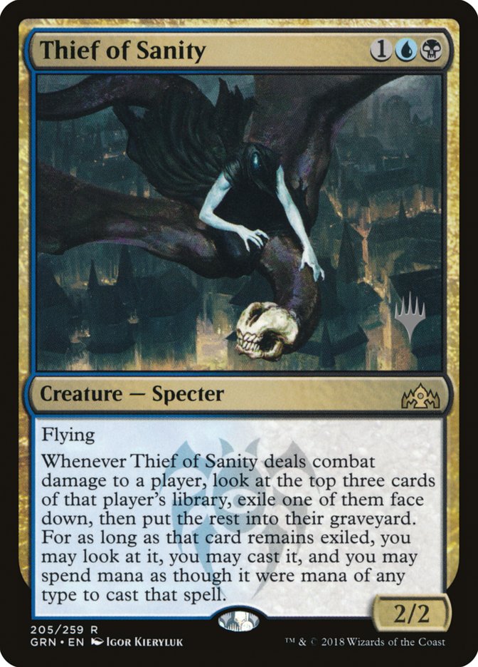 Thief of Sanity (Promo Pack) [Guilds of Ravnica Promos] - Magic: The Gathering - Card Brawlers | Quebec | Canada |