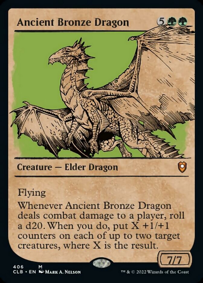 Ancient Bronze Dragon (Showcase) [Commander Legends: Battle for Baldur's Gate] - Magic: The Gathering - Card Brawlers | Quebec | Canada |