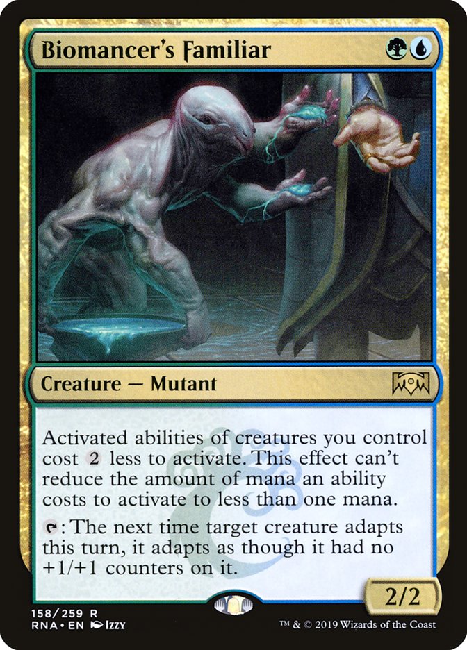 Biomancer's Familiar [Ravnica Allegiance] - Magic: The Gathering - Card Brawlers | Quebec | Canada |