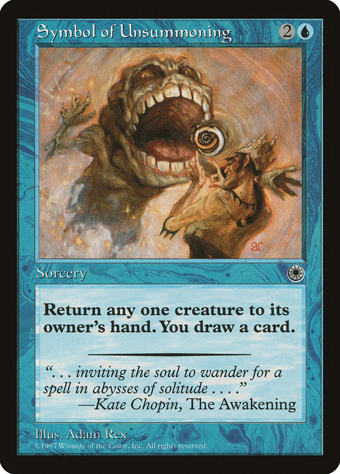 Symbol of Unsummoning [Portal] - Magic: The Gathering - Card Brawlers | Quebec | Canada |