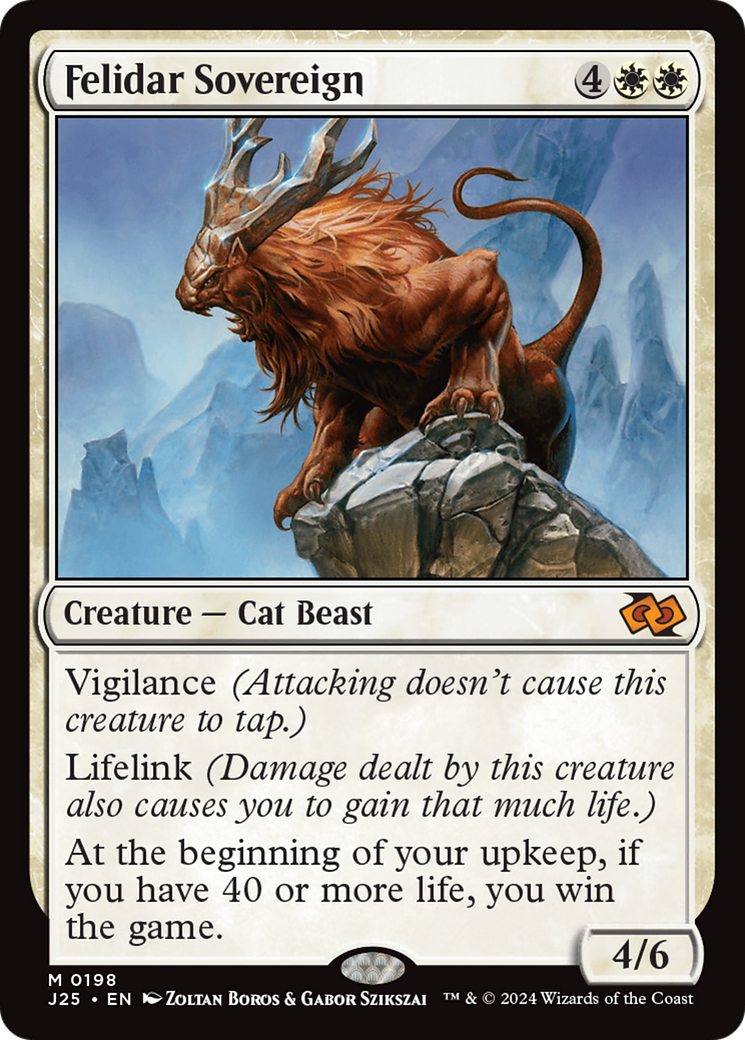 Felidar Sovereign [Foundations Jumpstart] - Magic: The Gathering - Card Brawlers | Quebec | Canada |