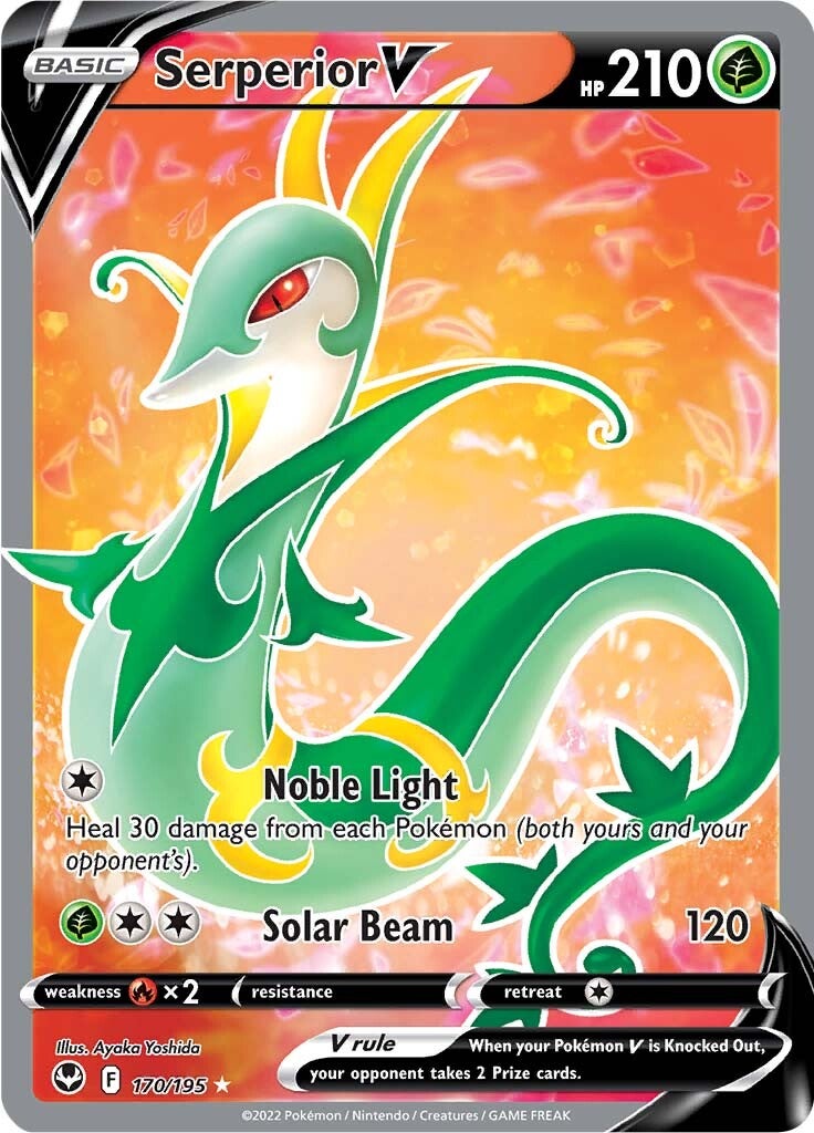 Serperior V (170/195) [Sword & Shield: Silver Tempest] - Pokémon - Card Brawlers | Quebec | Canada |