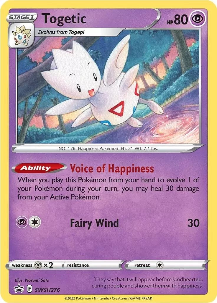 Togetic (SWSH276) [Sword & Shield: Black Star Promos] - Pokémon - Card Brawlers | Quebec | Canada |