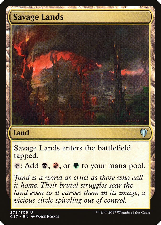 Savage Lands [Commander 2017] - Magic: The Gathering - Card Brawlers | Quebec | Canada |