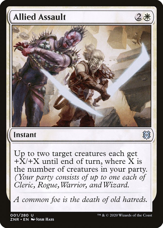 Allied Assault [Zendikar Rising] - Magic: The Gathering - Card Brawlers | Quebec | Canada |
