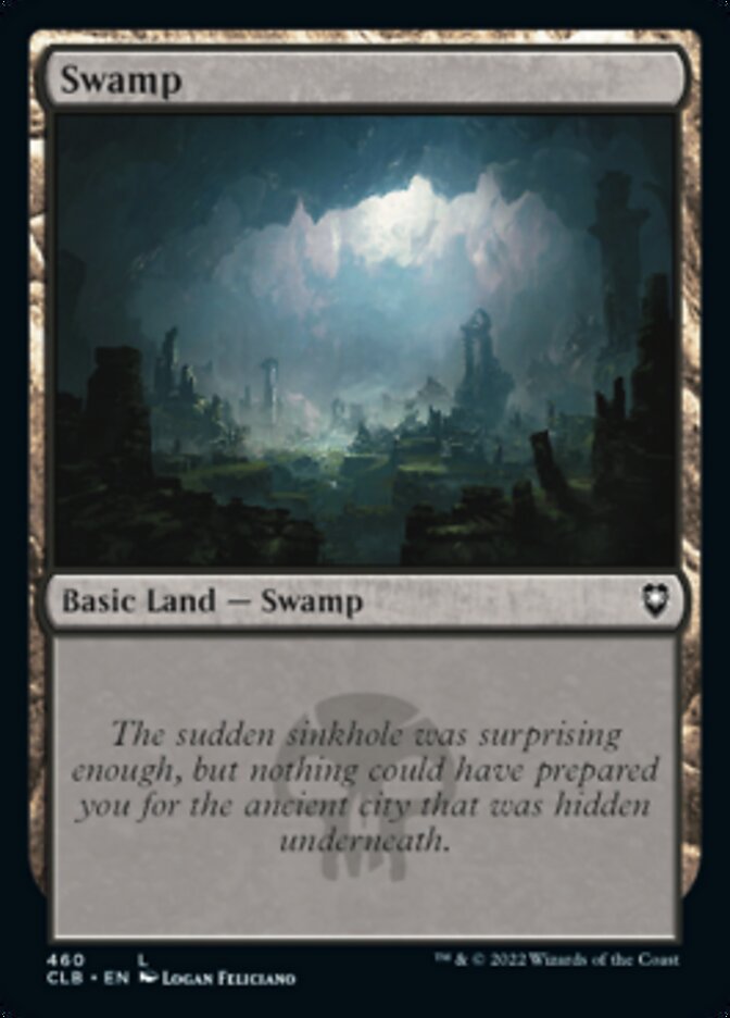 Swamp (460) [Commander Legends: Battle for Baldur's Gate] - Magic: The Gathering - Card Brawlers | Quebec | Canada |