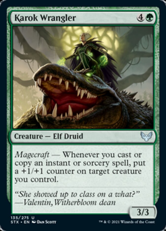 Karok Wrangler [Strixhaven: School of Mages] - Magic: The Gathering - Card Brawlers | Quebec | Canada |