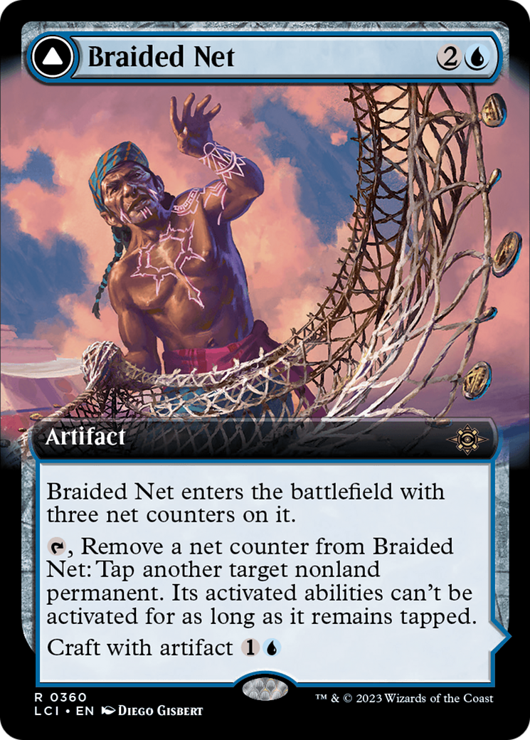 Braided Net // Braided Quipu (Extended Art) [The Lost Caverns of Ixalan] - Magic: The Gathering - Card Brawlers | Quebec | Canada |