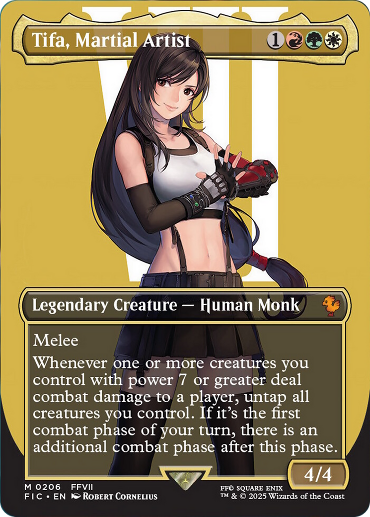 Tifa, Martial Artist (Borderless) [FINAL FANTASY Commander] - Magic: The Gathering - Card Brawlers | Quebec | Canada |
