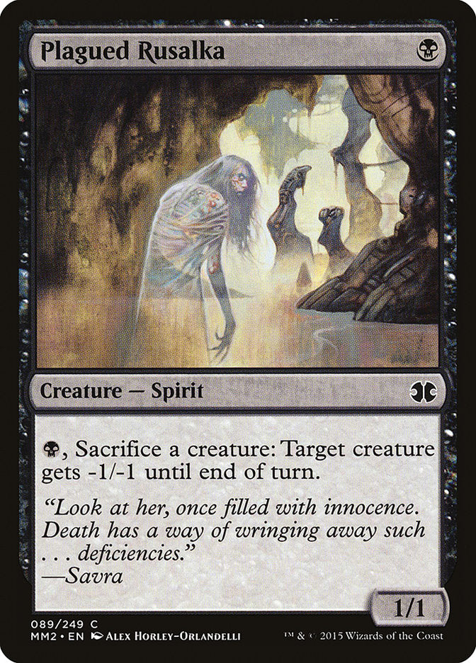 Plagued Rusalka [Modern Masters 2015] - Magic: The Gathering - Card Brawlers | Quebec | Canada |