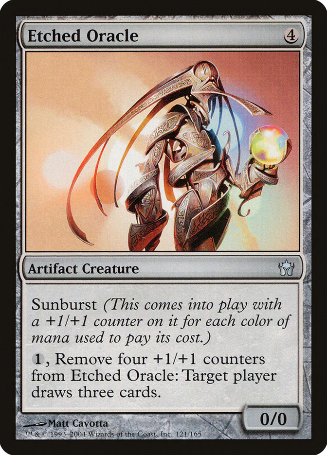 Etched Oracle [Fifth Dawn] - Magic: The Gathering - Card Brawlers | Quebec | Canada |