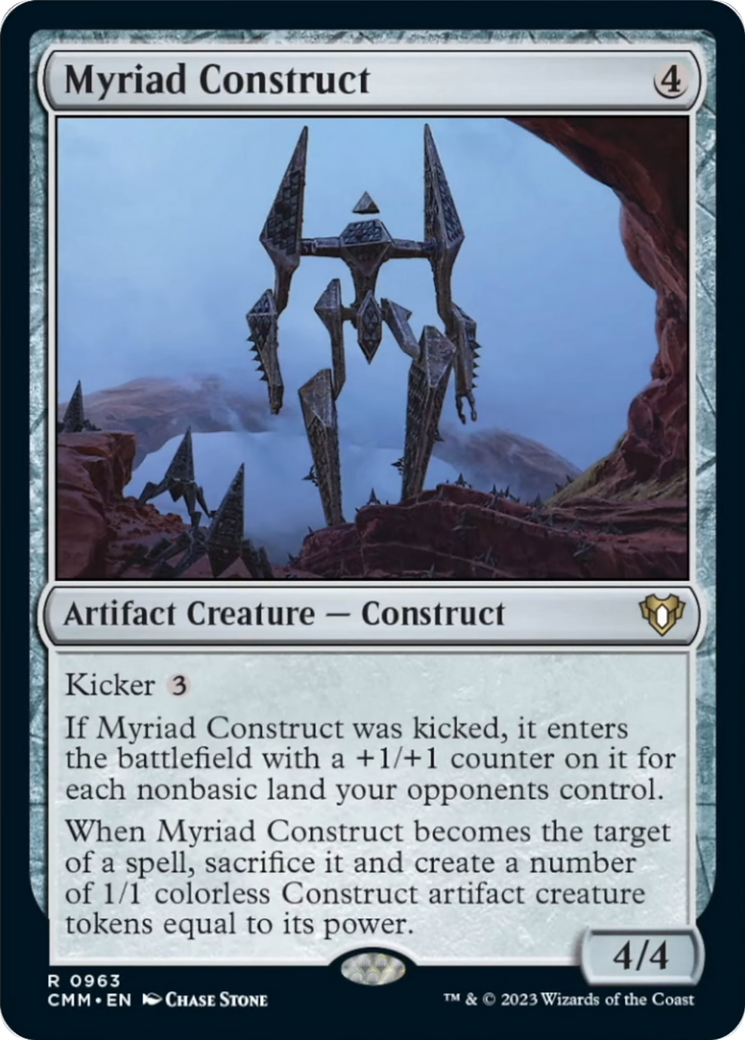 Myriad Construct [Commander Masters] - Magic: The Gathering - Card Brawlers | Quebec | Canada |