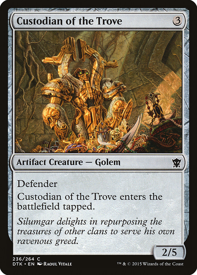 Custodian of the Trove [Dragons of Tarkir] - Magic: The Gathering - Card Brawlers | Quebec | Canada |