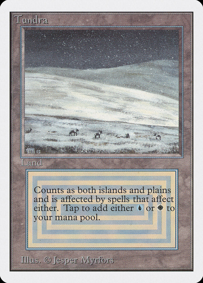 Tundra [Unlimited Edition] - Magic: The Gathering - Card Brawlers | Quebec | Canada |