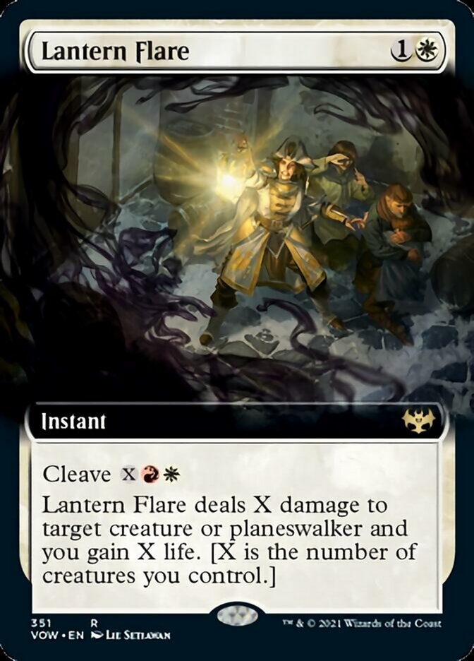 Lantern Flare (Extended Art) [Innistrad: Crimson Vow] - Magic: The Gathering - Card Brawlers | Quebec | Canada |