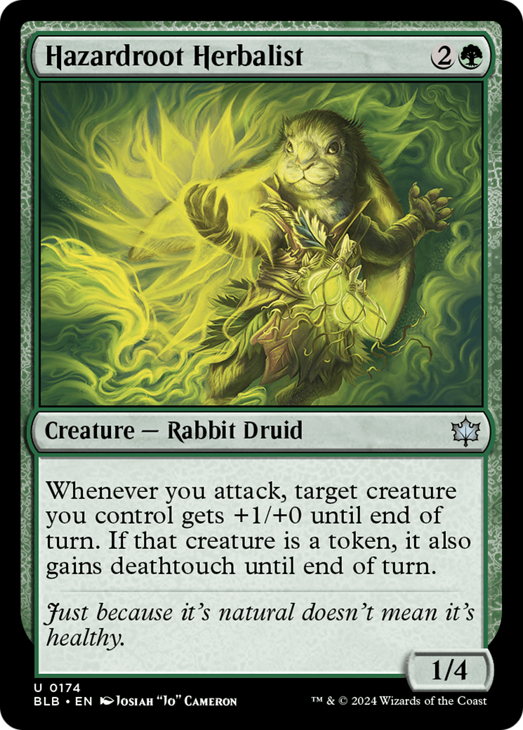 Hazardroot Herbalist [Bloomburrow] - Magic: The Gathering - Card Brawlers | Quebec | Canada |