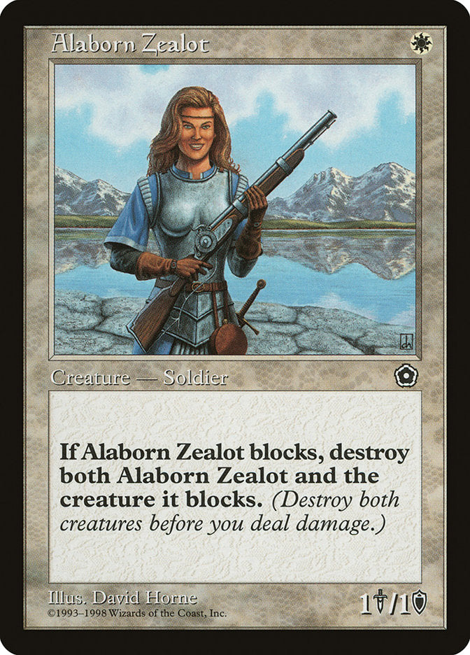 Alaborn Zealot [Portal Second Age] - Magic: The Gathering - Card Brawlers | Quebec | Canada |