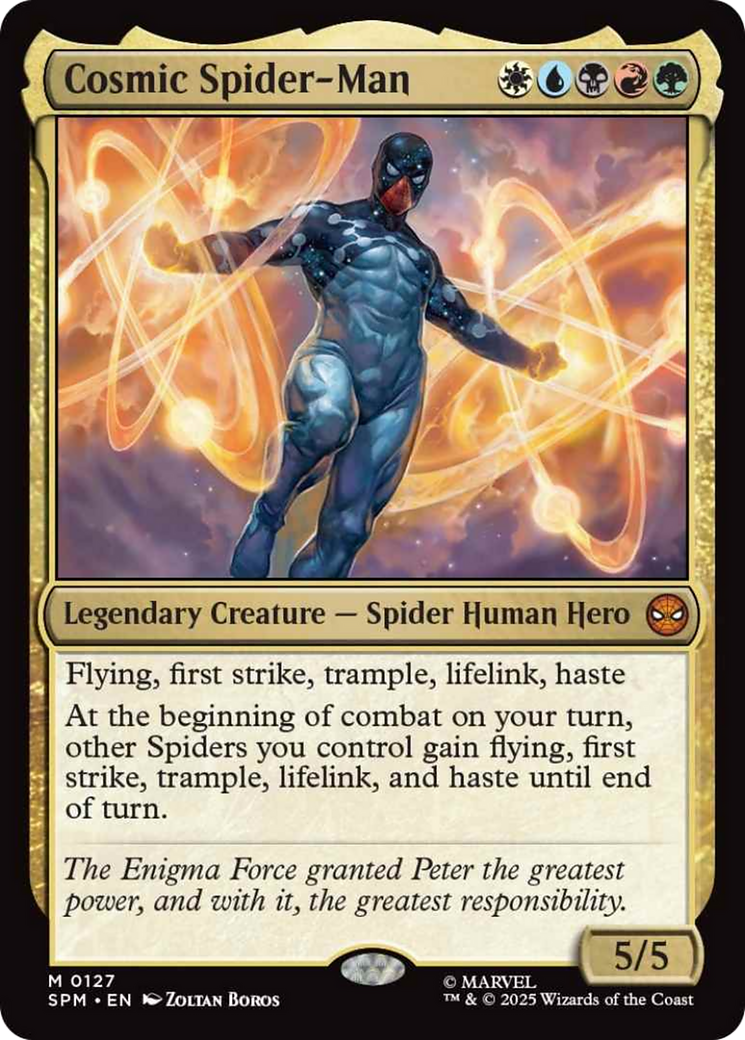 Cosmic Spider-Man [Marvel's Spider-Man] - Magic: The Gathering - Card Brawlers | Quebec | Canada |
