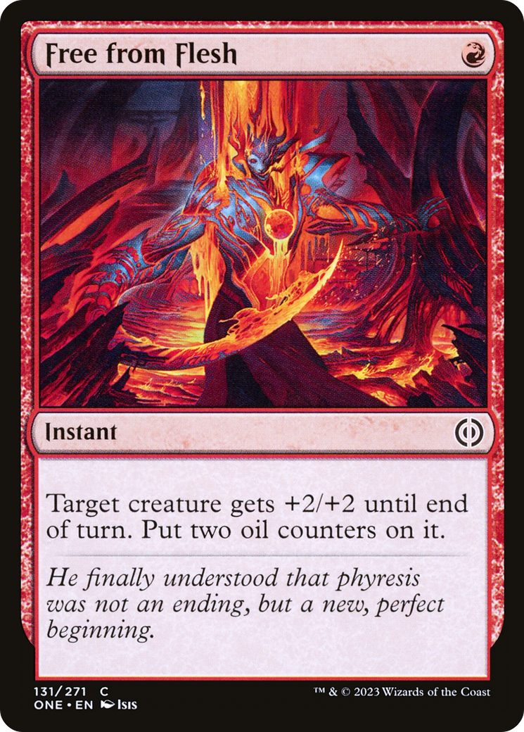 Free from Flesh [Phyrexia: All Will Be One] - Magic: The Gathering - Card Brawlers | Quebec | Canada |