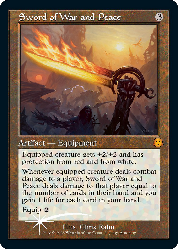 Sword of War and Peace (Retro) [Judge Gift Cards 2023] - Magic: The Gathering - Card Brawlers | Quebec | Canada |