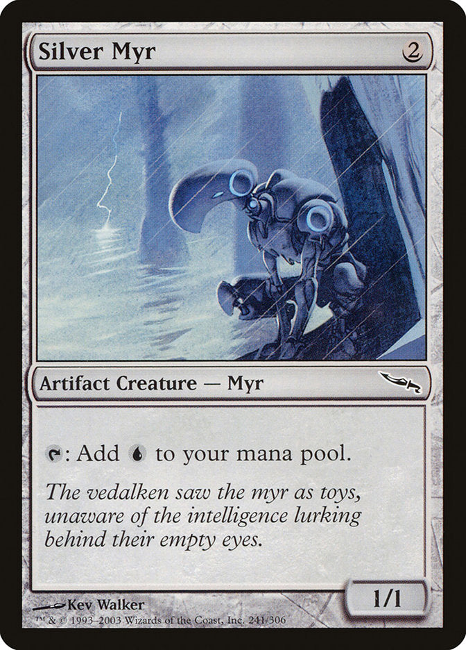 Silver Myr [Mirrodin] - Magic: The Gathering - Card Brawlers | Quebec | Canada |