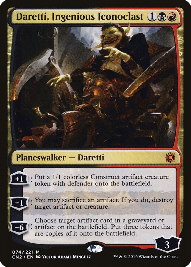 Daretti, Ingenious Iconoclast [Conspiracy: Take the Crown] - Magic: The Gathering - Card Brawlers | Quebec | Canada |