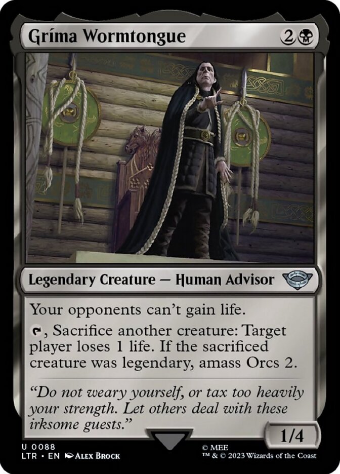 Grima Wormtongue [The Lord of the Rings: Tales of Middle-Earth] - Magic: The Gathering - Card Brawlers | Quebec | Canada |