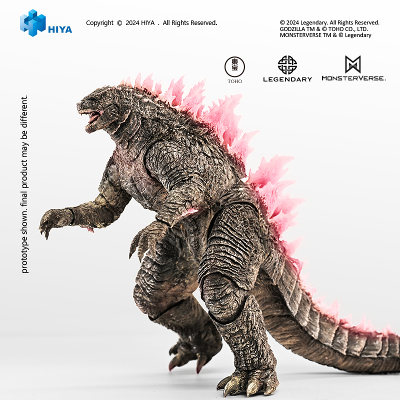 Hiya Toys - Godzilla X Kong - The New Empire - Godzilla Evolved Version - (PREORDER) March 15, 2027