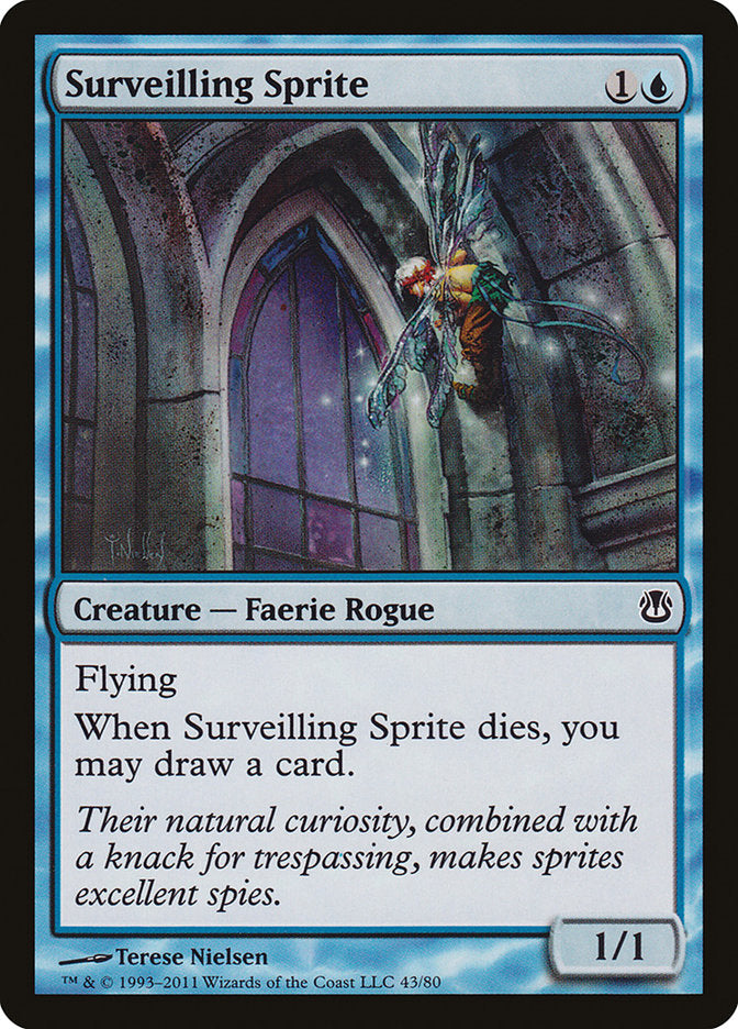 Surveilling Sprite [Duel Decks: Ajani vs. Nicol Bolas] - Magic: The Gathering - Card Brawlers | Quebec | Canada |