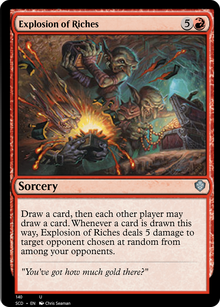 Explosion of Riches [Starter Commander Decks] - Magic: The Gathering - Card Brawlers | Quebec | Canada |