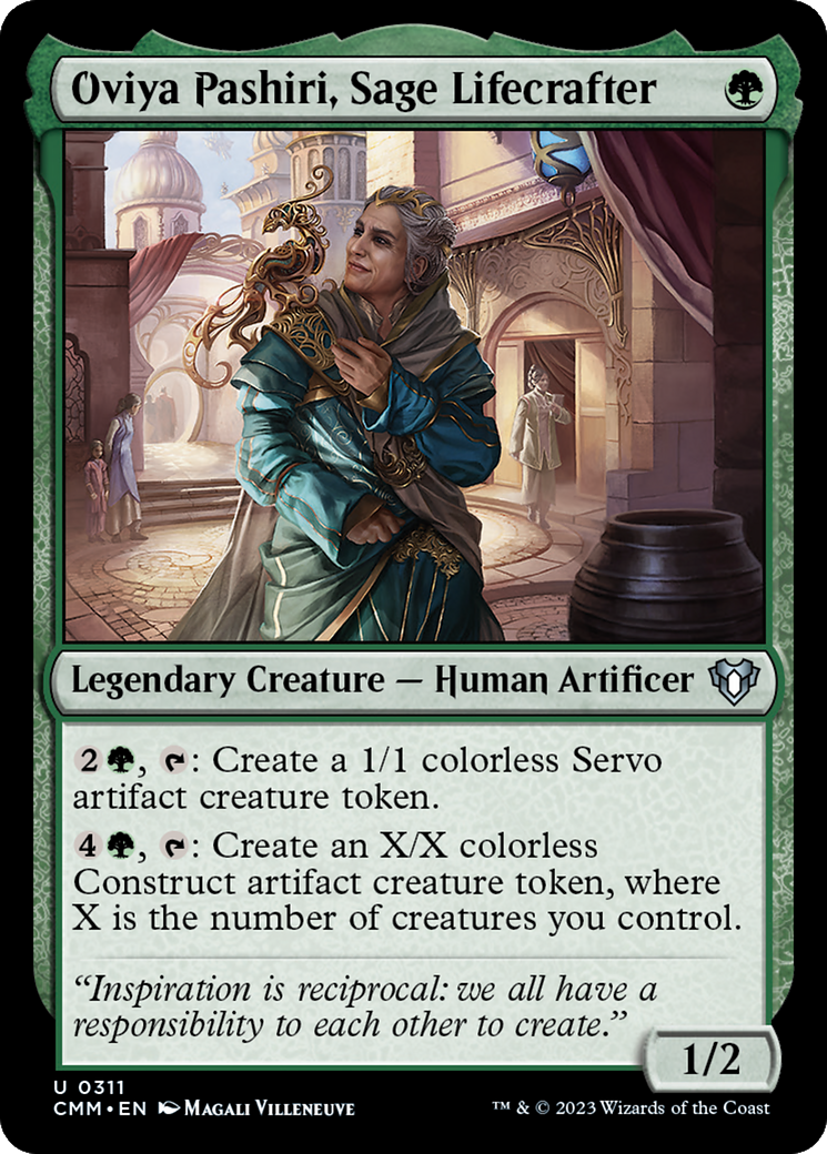 Oviya Pashiri, Sage Lifecrafter [Commander Masters] - Magic: The Gathering - Card Brawlers | Quebec | Canada |