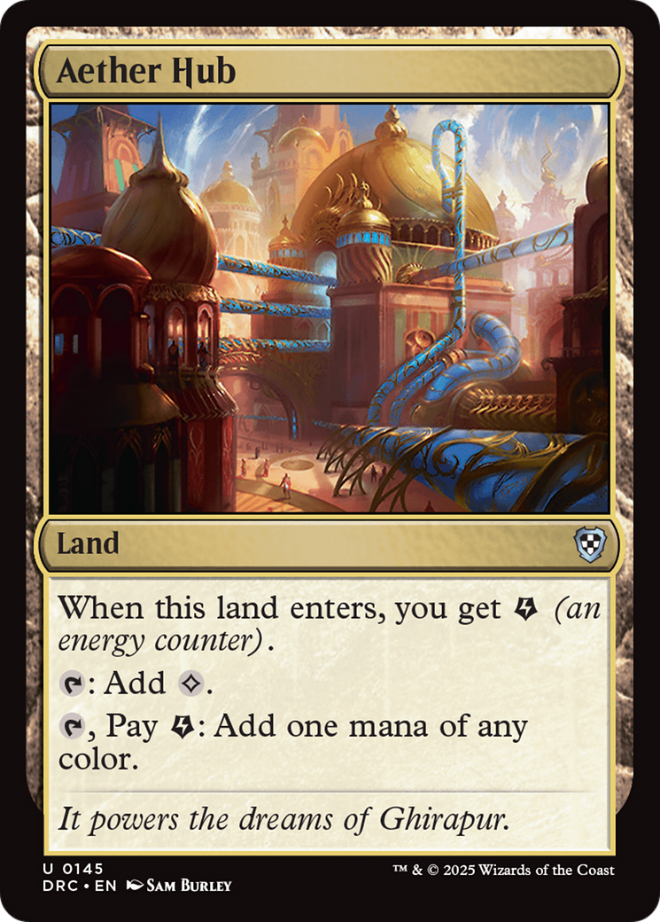 Aether Hub [Aetherdrift Commander] - Magic: The Gathering - Card Brawlers | Quebec | Canada |