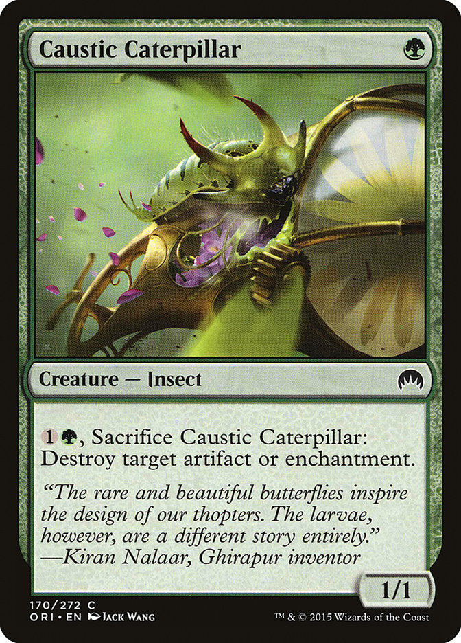 Caustic Caterpillar [Magic Origins] - Magic: The Gathering - Card Brawlers | Quebec | Canada |