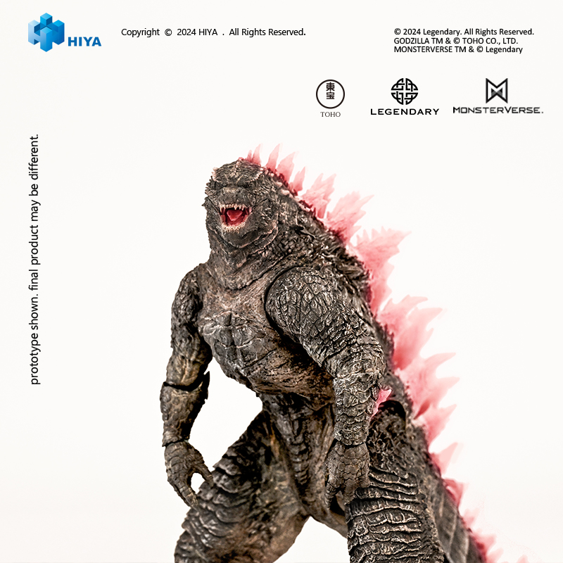 Hiya Toys - Godzilla X Kong - The New Empire - Godzilla Evolved Version - (PREORDER) March 15, 2027