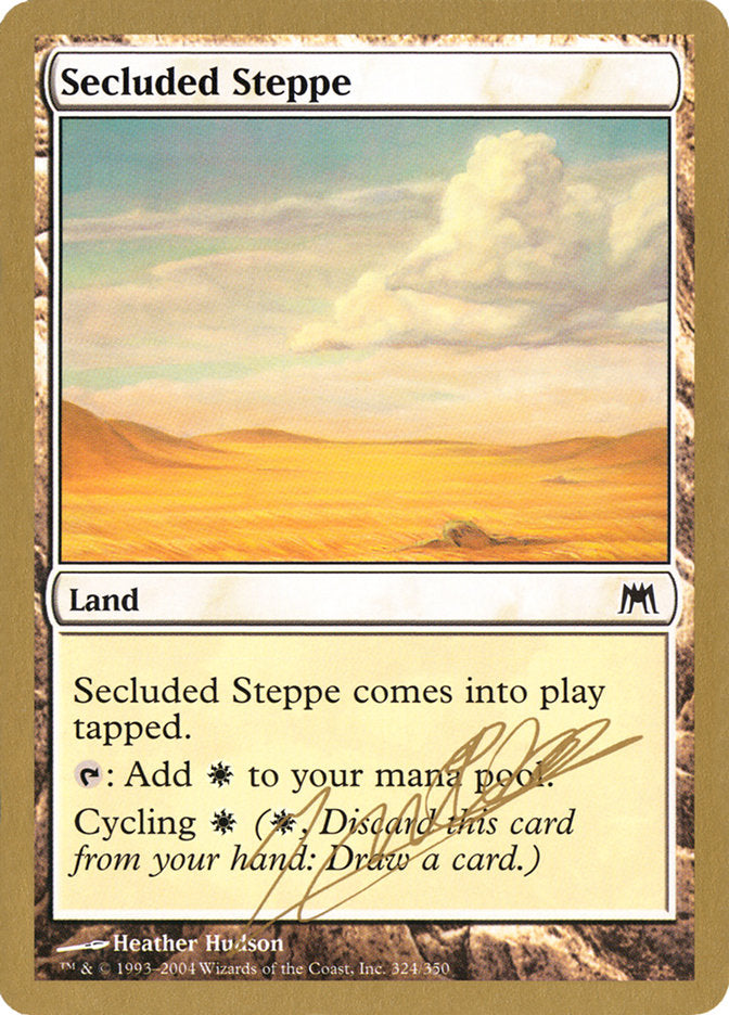 Secluded Steppe (Julien Nuijten) [World Championship Decks 2004] - Magic: The Gathering - Card Brawlers | Quebec | Canada |