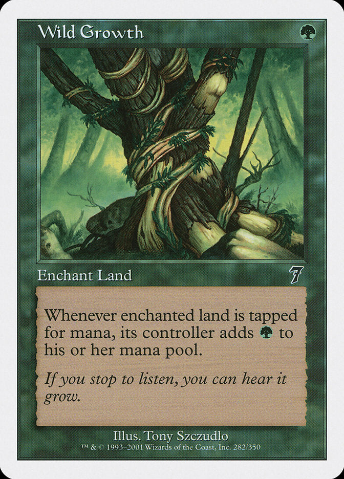 Wild Growth [Seventh Edition] - Magic: The Gathering - Card Brawlers | Quebec | Canada |