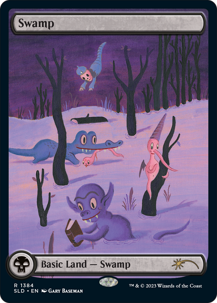 Swamp (1384) [Secret Lair Drop Series] - Magic: The Gathering - Card Brawlers | Quebec | Canada |